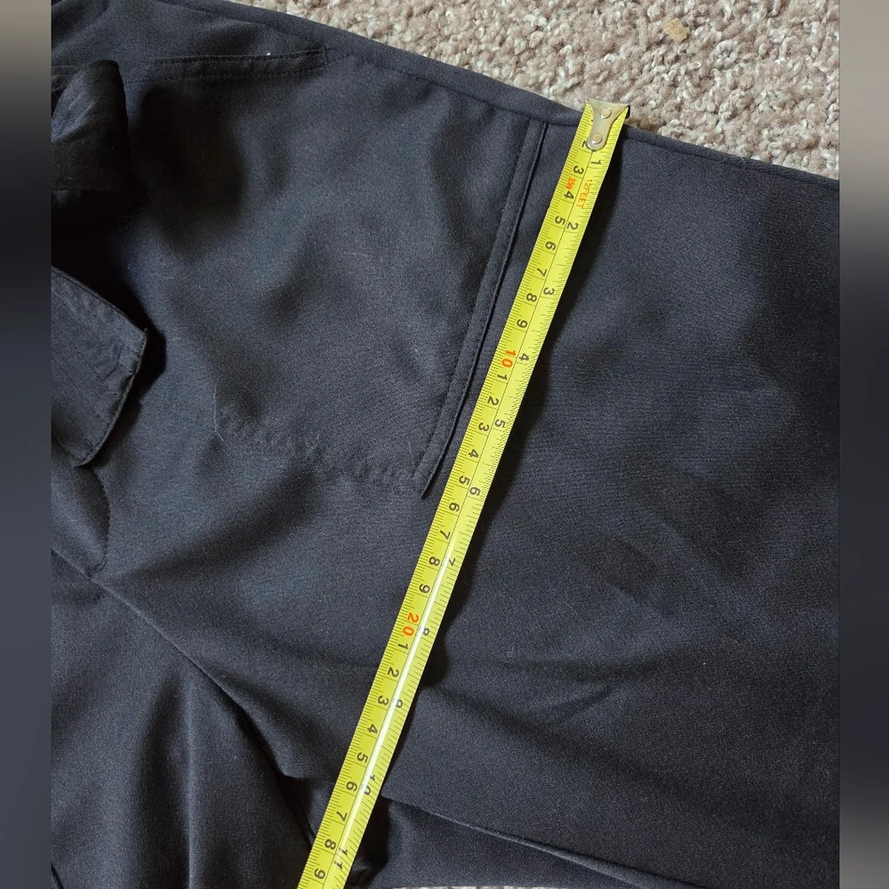 EUC Satin Taper Pants Black - Picture 10 of 12